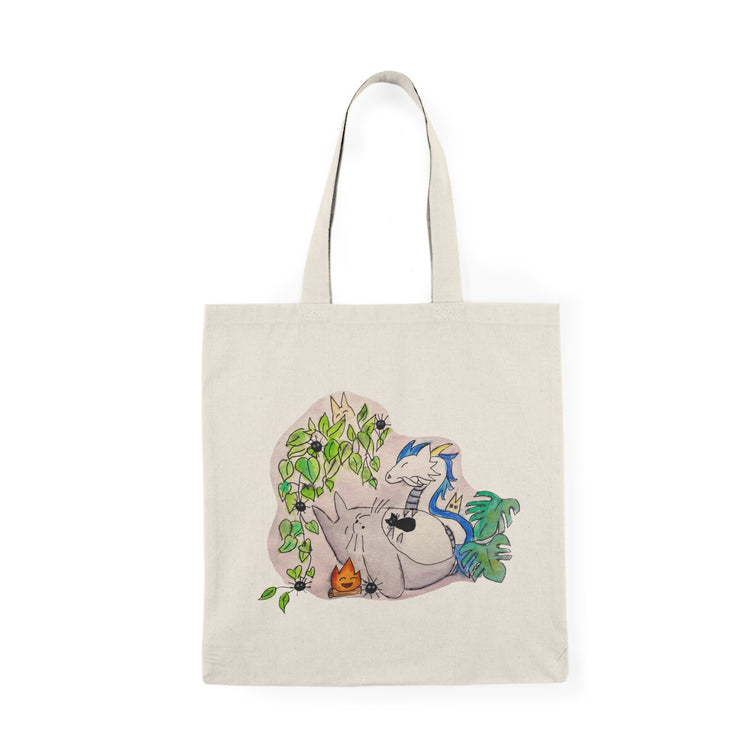 Studio Ghibli Inspired Cotton Tote Bag