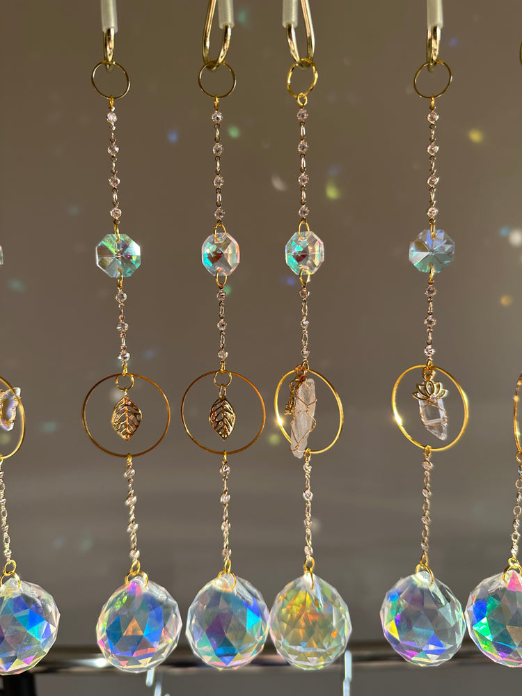 Crystal Suncatcher - Leaf