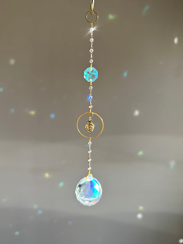 Crystal Suncatcher - Leaf