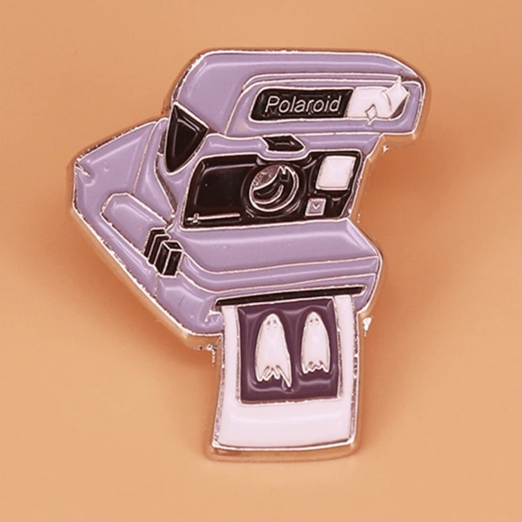 Beetlejuice Polaroid No Feet Ghosts Spooky Enamel Pin