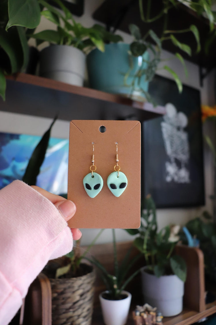 Alien Earrings