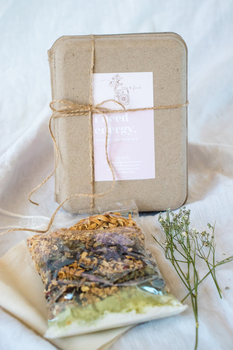 I Need Energy - Premium Tea Bath Kit