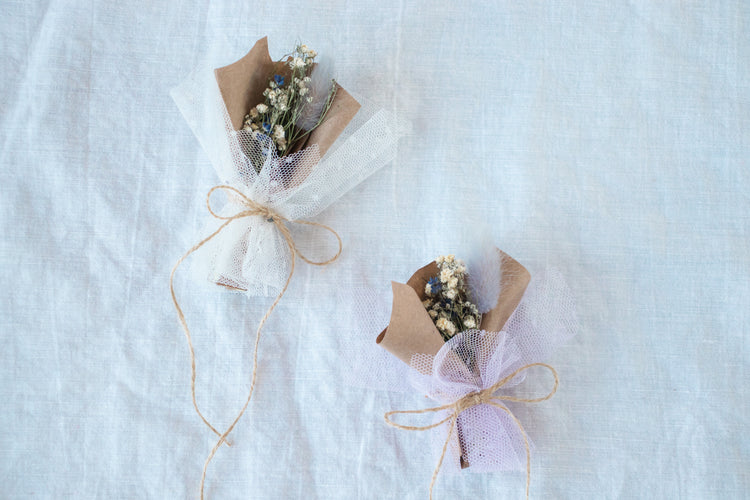 Mini Bouquet - Dried Lavender (Lavandula) Arrangement