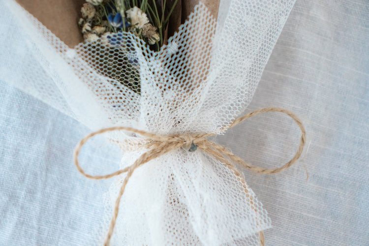 Mini Bouquet - Dried Lavender (Lavandula) Arrangement