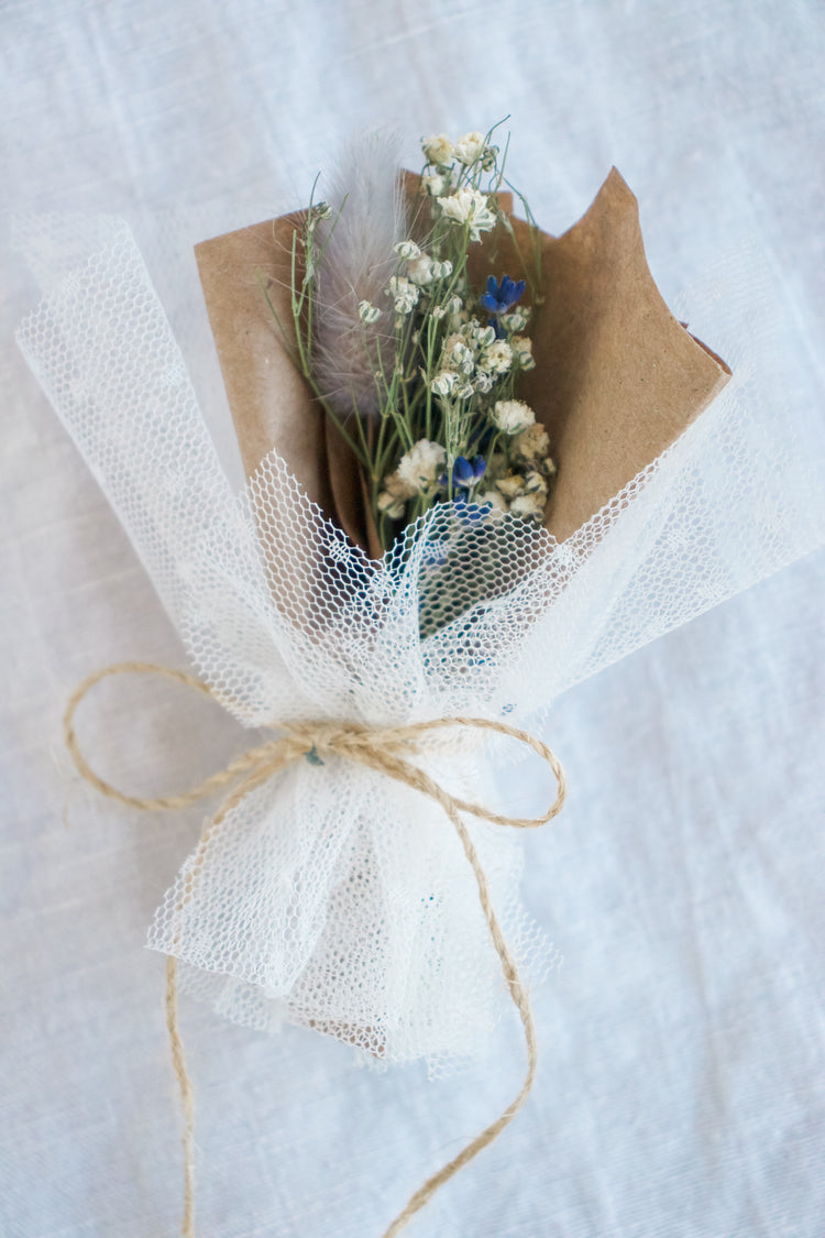 Mini Bouquet - Dried Lavender (Lavandula) Arrangement