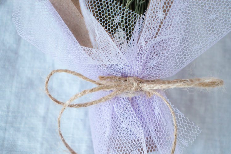 Mini Bouquet - Dried Lavender (Lavandula) Arrangement