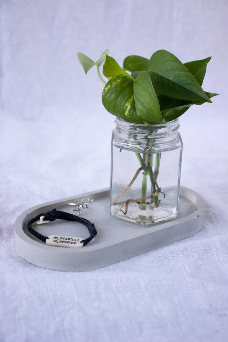 Concrete Vanity Tray