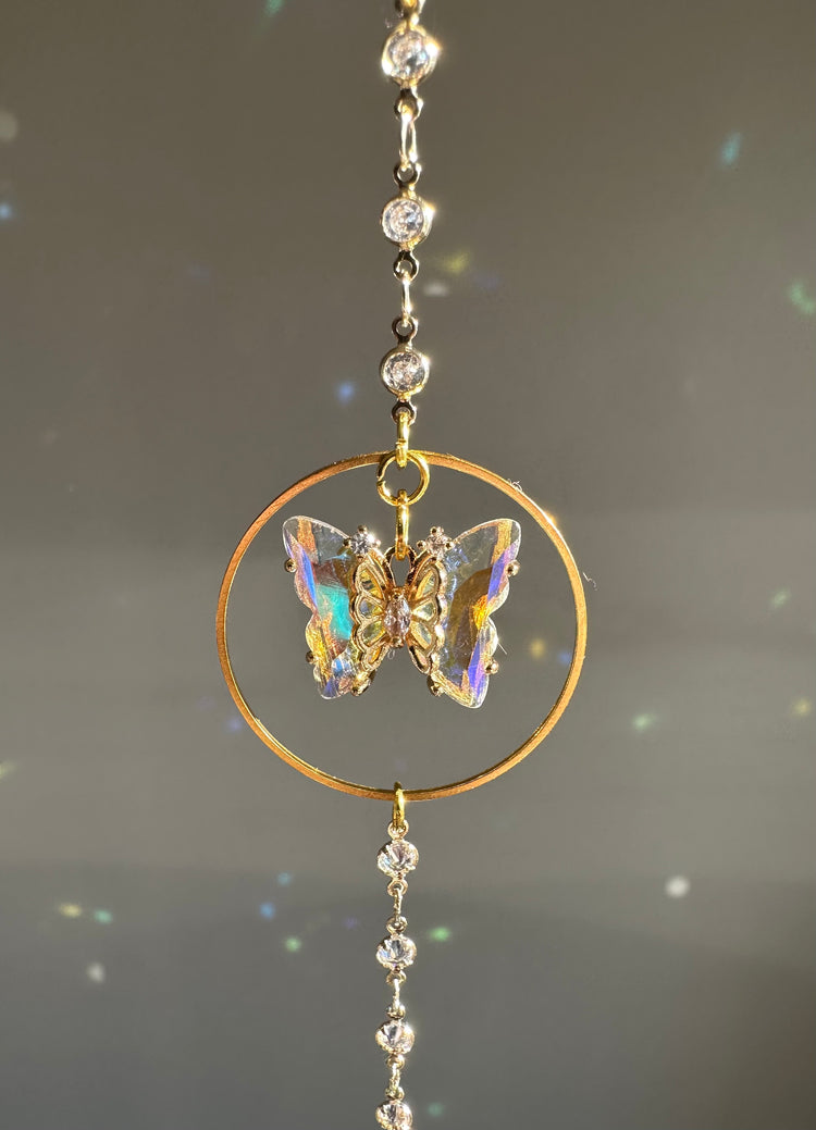 Crystal Suncatcher - Butterfly
