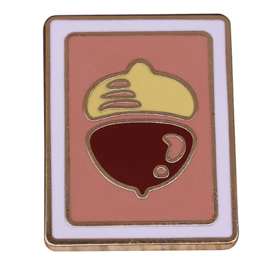 Animal Crossing New Horizons Recipe Card Enamel Pin