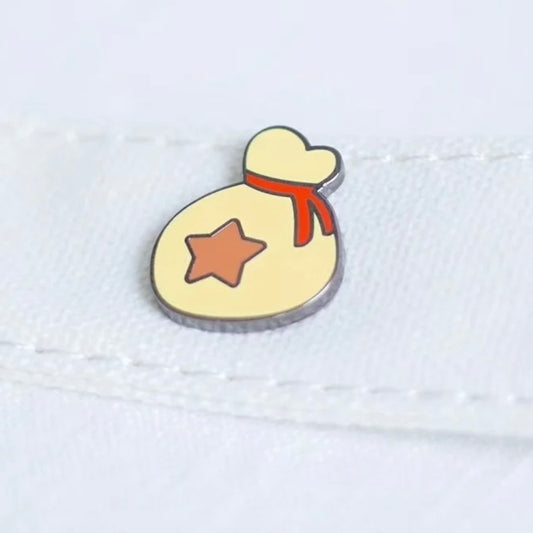 Animal Crossing New Horizons Bell Bag Enamel Pin